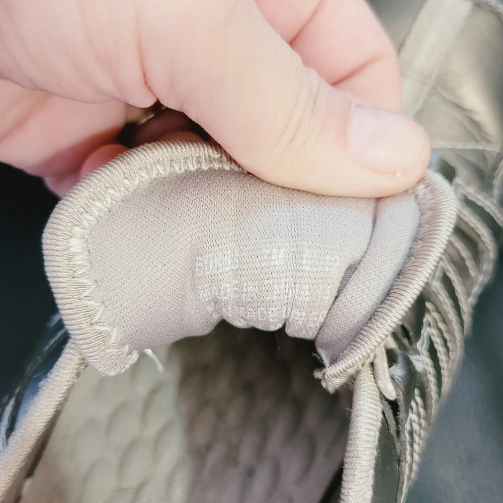 Clarks Privo IVO Silver Metallic Leather Comfort Lace Up Casual‎ Sneakers 7 Walk